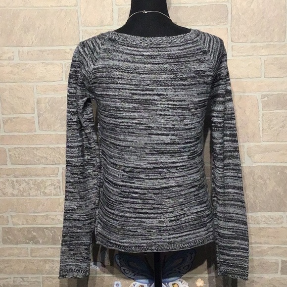AEROPOSTALE NWT - Sz M - heathered sweater - timeless chic works to everything - Picture 5 of 8